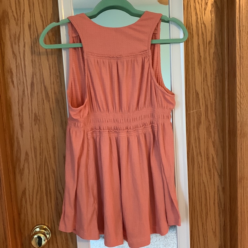 Free People Coral Sleeveless Top - Picture 2 of 6